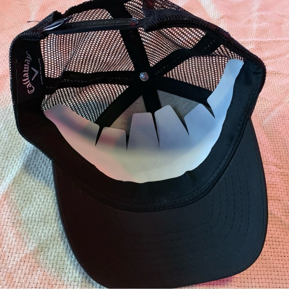 Callaway Kings of Distance Embroidered Black/Mesh Back Snapback Hat by Callaway - Picture 5 of 7